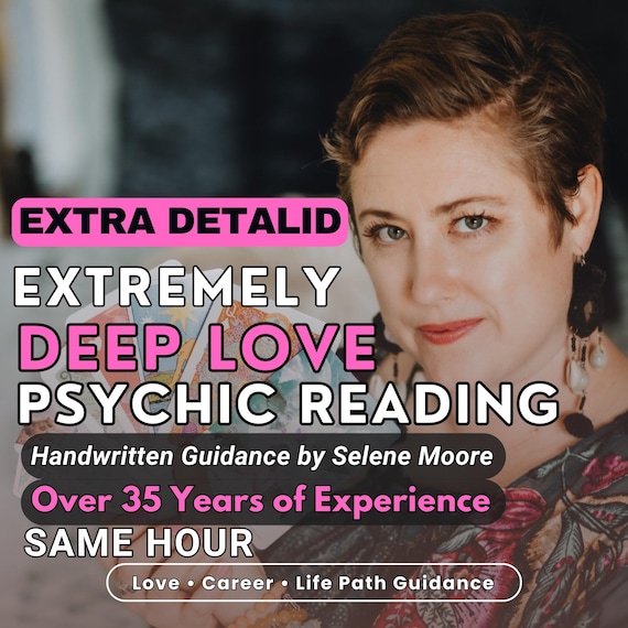 Love Reading Same Hour, In Depth Love Soulmate Reading, Relationship Reading, Love Psychic Reading, Tarot Reading Love & Twin Flame Reading