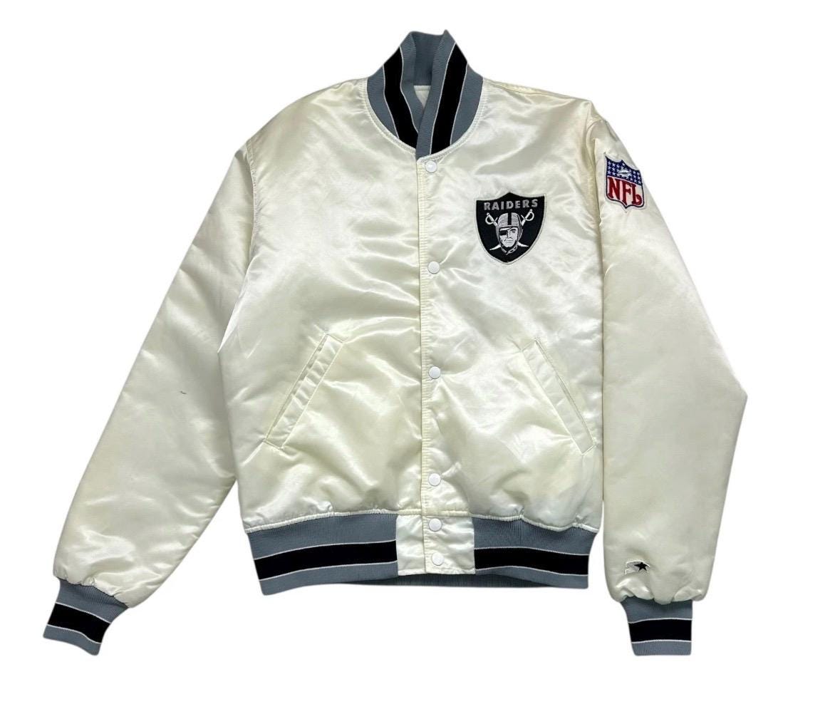 90s Raiders Jacket - Etsy
