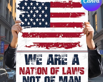 No Kings Rally Protest Sign, Pro Democracy Protest Posters, Anti War Sign, We the People No Kings Protest Signs March 28 (Digital Download)