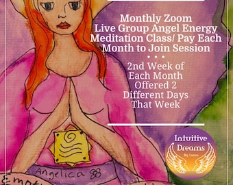 Heal Issues For Your Body & Mind/ Monthly Angel Reiki/ Pay For Each Session Monthly/ Different Topics Each Month/Done 2nd Week Each Month/