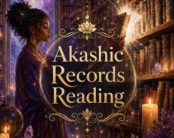 Akashic Records Live Zoom or Phone- Help Accessing Soul Wisdom, Removing Blocks, & Moving Forward