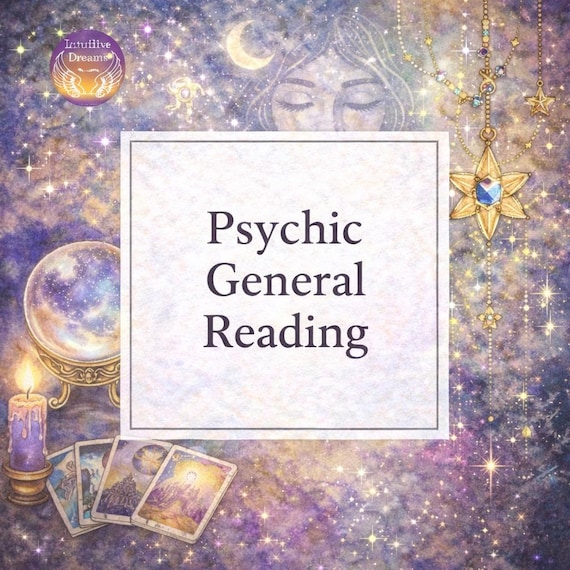 General Reading Live Zoom or Phone 30-45 Mins/ Your Choice