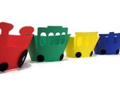 Train Cupcake Wrappers - Set of 12