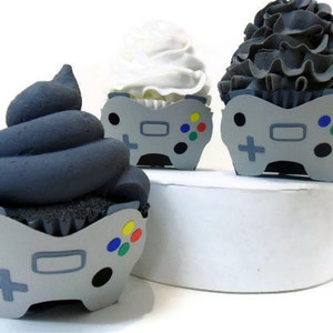 Video Game Cupcake Wrappers Set of 12 image 4