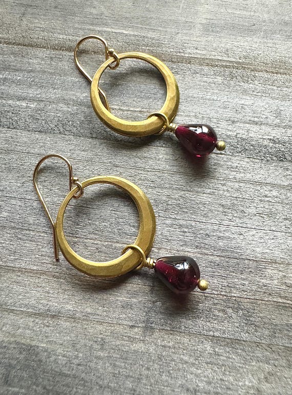 Brass Shape Earrings