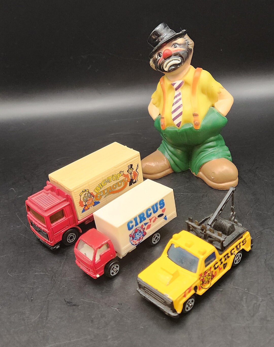 Vintage Matchbox Big Top Circus Truck Lot & Wilton Hobo Clown Figure - Etsy