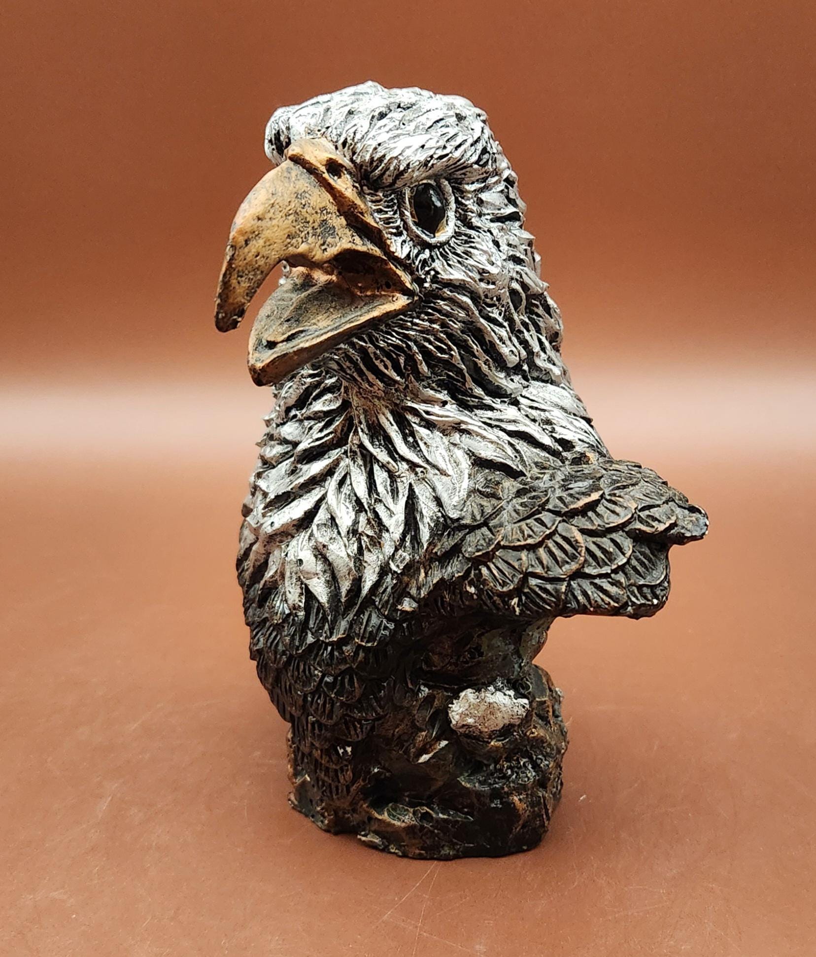 Statues Et Figurines D'Aigle À Chauve En Verre De Cristal