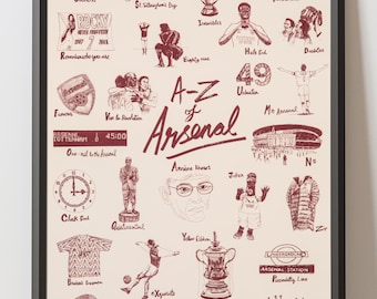 A-Z of Arsenal | Redcurrant Limited Edition