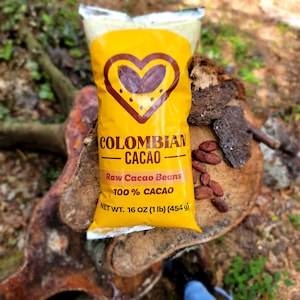 Colombian Raw Cacao Beans | Natural Vegan Chocolate