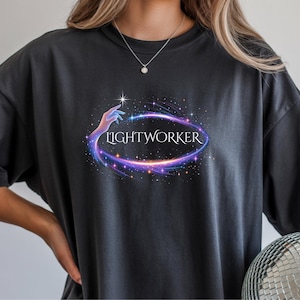 LIGHTWORKER Spiritual T-Shirt | Faith-Based Gift for Lightworkers