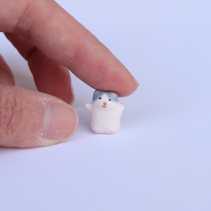 handgjord liten hamster, miniatyr