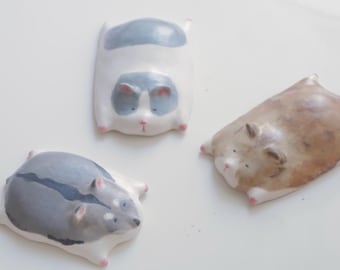 Op maat gemaakte smeltende platte hamster