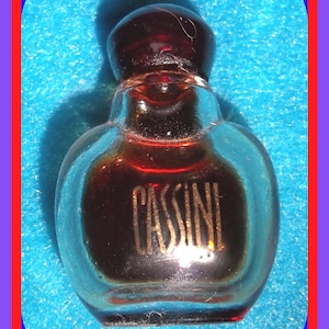 Cassini Oleg Cassini 4 ML Bottle Miniature Mini Perfume Parfum 1/3 Full, Purse Size Mini Parfum, Perfume Collection, Vintage Fragrance