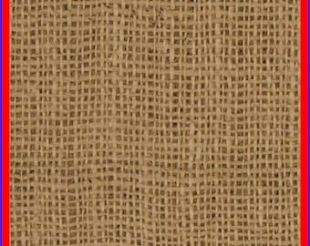 BURLAP Jute Hemp Fabric #10 Natural Sand Color, BT2Y, 50 In Wide, Table Runners, Bags, Rustic, Bridal, Weddings, Farmhouse Accents, Wreaths