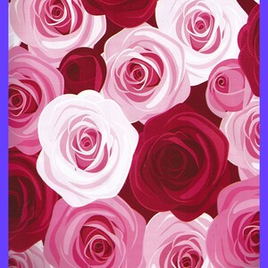 Wild ROSE Pink Red Poly Mailer Bags Self Adhesive 10 x 13 Inch Designer Envelope 10 bags