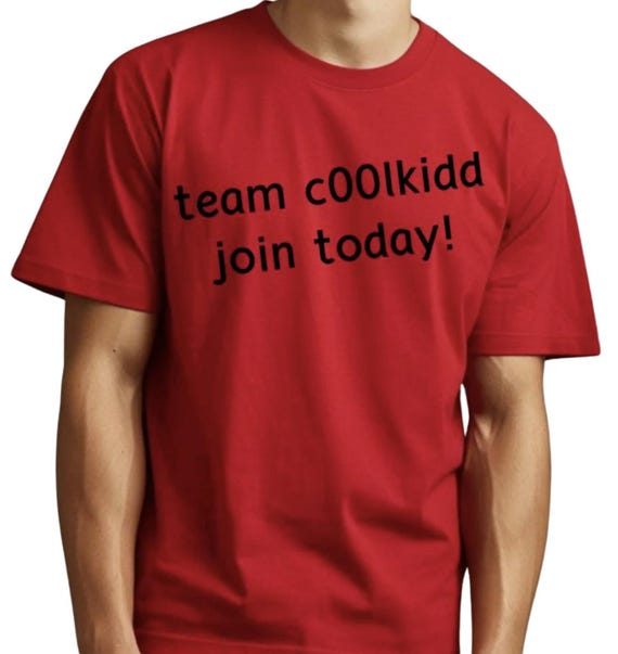 Team C00lkidd Join Today SVG, Roblox, Hacker, Forsaken, Gamer