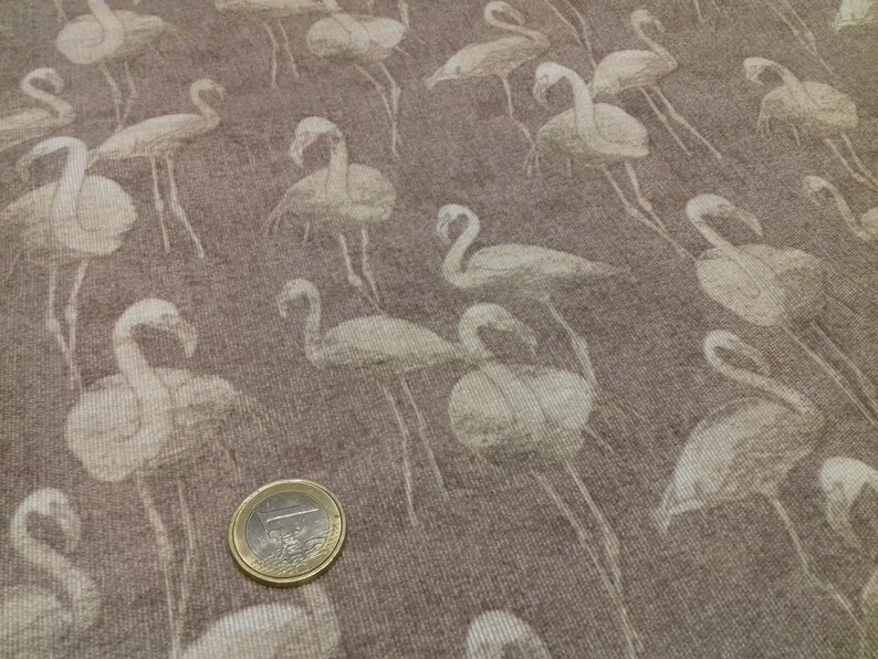 Flamingo print Exterior Fabrics for Customizable laptop and tablet bag or cover made by me at your choice