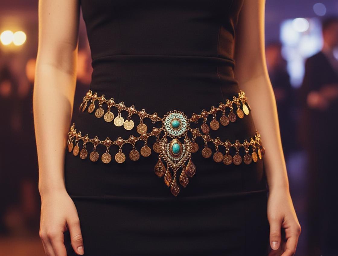 ベリーダンスアクセサリー ベルト Import Belly dance belt - Etsy 日本