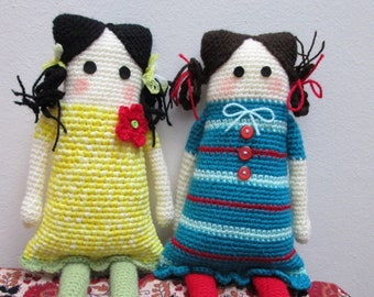 Tutorial de Muñeca en Crochet / Juguete / Muñeca Amigurumi PDF /