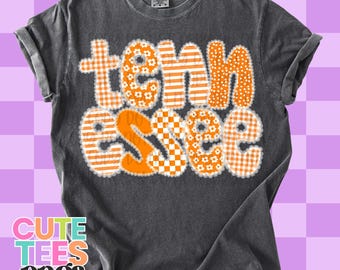 Fuente de encaje de Tennessee Png Linda camiseta del día del juego Png