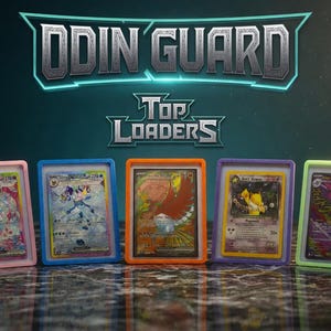 OdinGuard: TCG Toploader Guard Easy Snap On 3D Printed Card Protector