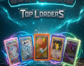 top loaders pokemon cards OdinGuard: 3D Printed Colorful Loader resistant exterior to protect your cards from spills Best Trading Card Toploaders 2026: