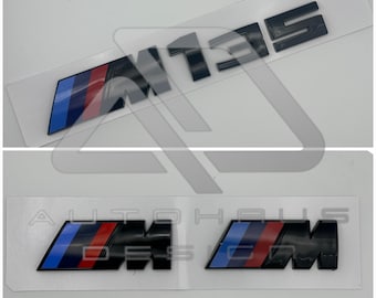 Jeu de badges noirs BMW M135 M135i F70