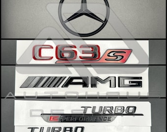 Mercedes Benz W206 C63S AMG Classe C Berline Black Badge Set Turbo 4Matic Star