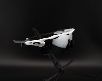 Elite Sports Sunglasses White Frame / Black Lens