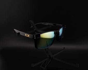 Elite Sports Sunglasses Polish Black Frame & Gold Lens