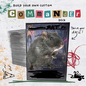 Mazo personalizado de Commander MTG (proxy) – 100 cartas casuales de Magic (proxy)