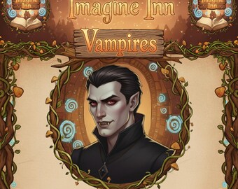 300 Unique Fantasy Vampire Names List Generator - Printable D&D Character Name Sheets for Roleplaying Games
