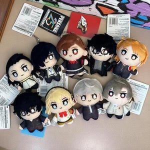 10CM Persona Plush Toy 25th Anniversary Joker Shiomi Kotone Yuuki Makoto Cosplay Anime Plushie Pendant, Anime Plushies, Persona 5