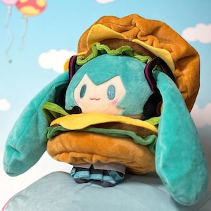 15cm 初音ミク ハンバーガーぬいぐるみ 鏡音レン リン ハンバーガーぬいぐるみ かわいいフィギュア ぬいぐるみコレクション