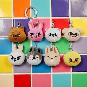 SKZOO Stray Kids Plush Toy –Skzoo Bag charm, Stray Kid Plush Keychain