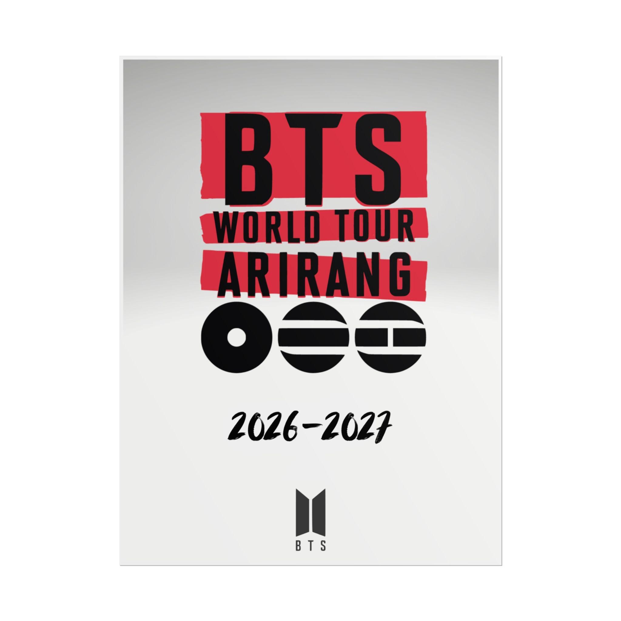 Poster Bts World Tour 2026 - Etsy