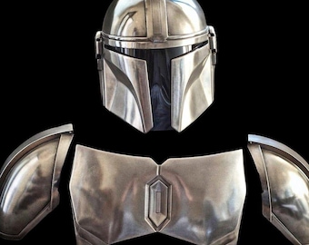Mandalorian Din Djarin Armor | Full Wearable Steel Suit for Adventure Gift For Cosplayer | Star Wars Series Lovers Gift