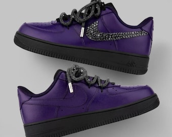 Custom Air Force 1 « Purple Reign »
