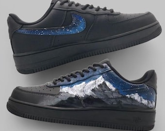 Air Force 1 personnalisée « Night Mountain »