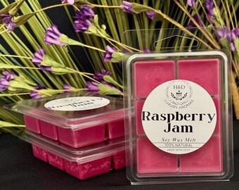 Raspberry Jam Soy Wax Melt