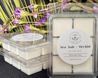 Sea Salt + Orchid Soy Wax Melt