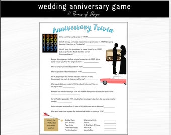 1959 Trivia Game Etsy