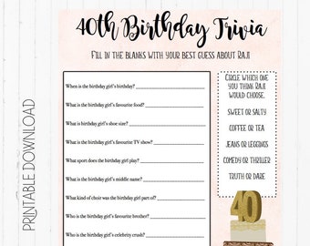 1958 Trivia Etsy