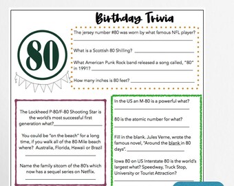 1958 Trivia Etsy