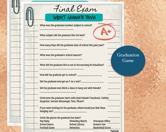 graduation game etsy