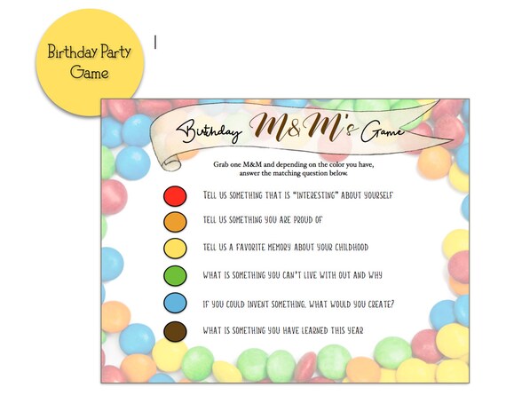 M&M Theme Birthday Party!! - Bedrock Event Planners