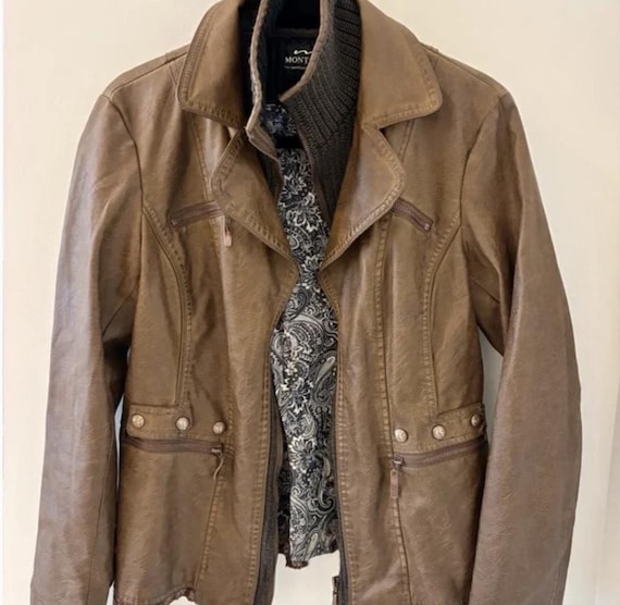 Montanaco faux leather jackets best sale