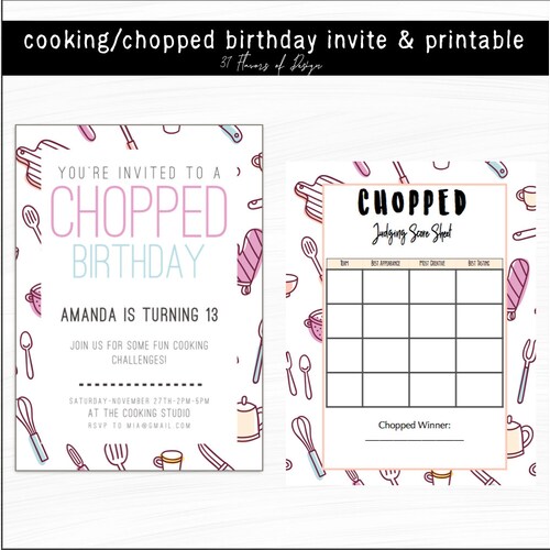 editable-baking-birthday-party-invitation-kids-cooking-etsy