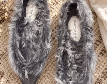 Women's Jeffrey Campell Lettie Lamb Shearling Flat Sz 8.5