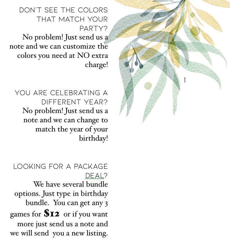 Who Knows the Birthday Guy the Best This or That Game Instant Download 90th Birthday Party Game